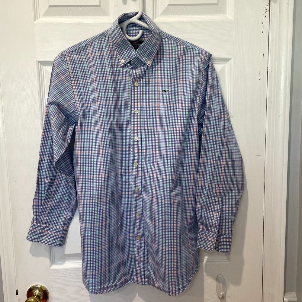 Vineyard Vines Shirt Boys Barely Usedsize M(12-14) - Picture 9 of 13
